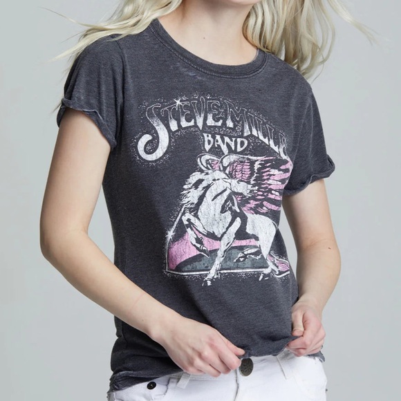 NEW Recycled Karma Steve Miller Band 1995 Summer Tour Tee - Picture 9 of 9